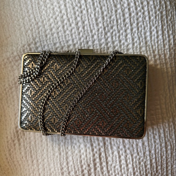 Gun metal/ gray embossed leather patttern - Picture 1 of 12